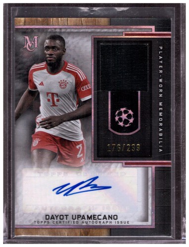 Dayot Upamecano 2023 Topps Museum Collection /299