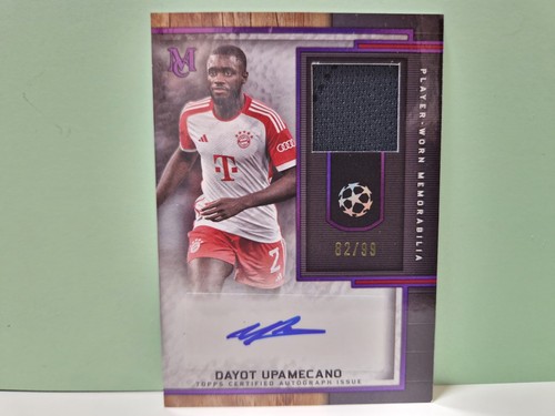 Dayot Upamecano 2024 Topps Museum Collection 82/99
