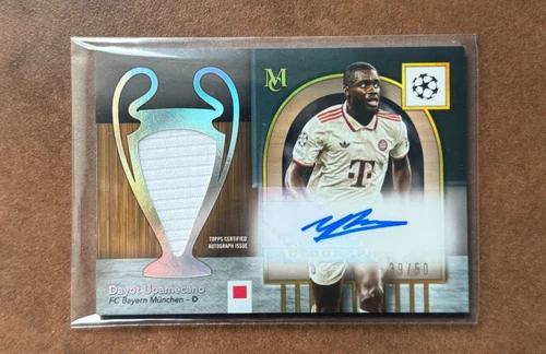 Dayot Upamecano 2024 Topps Museum Gold /50