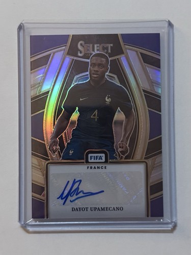 Dayot Upamecano 2024 Panini Select FIFA Silver Prizm