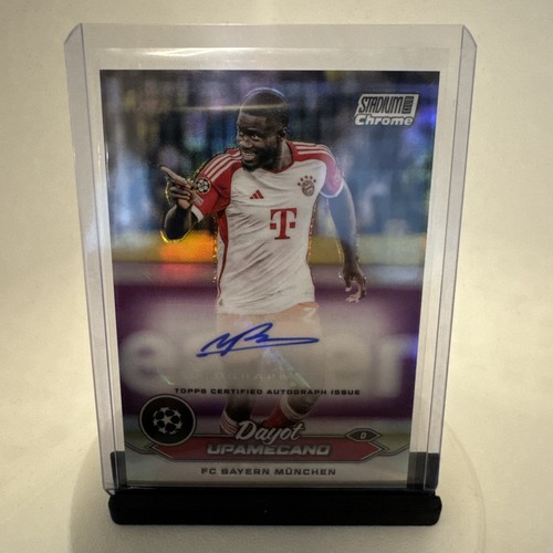 Dayot Upamecano 2023 Topps Stadium Chrome