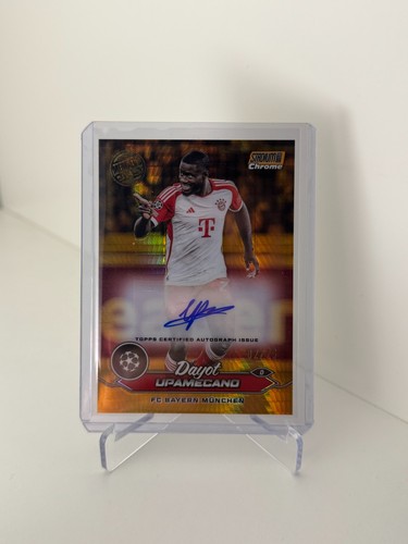 Dayot Upamecano 2023 Topps Stadium Club Chrome /25