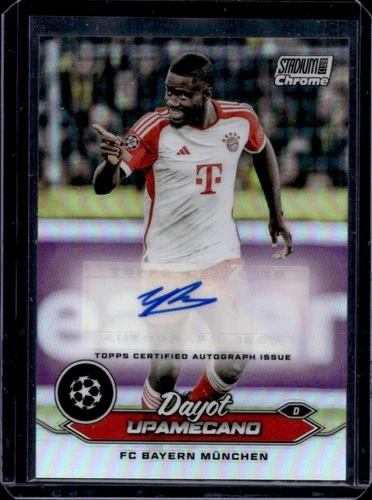 Dayot Upamecano 2024 Topps Stadium Club Chrome UEFA