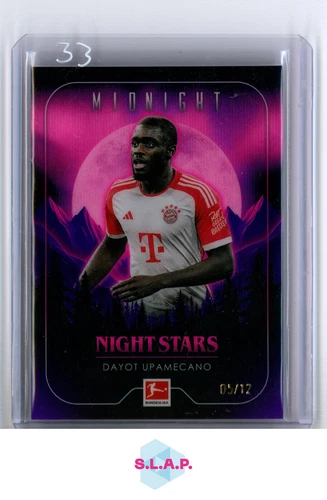 Dayot Upamecano 2026 Topps 26 Midnight /12