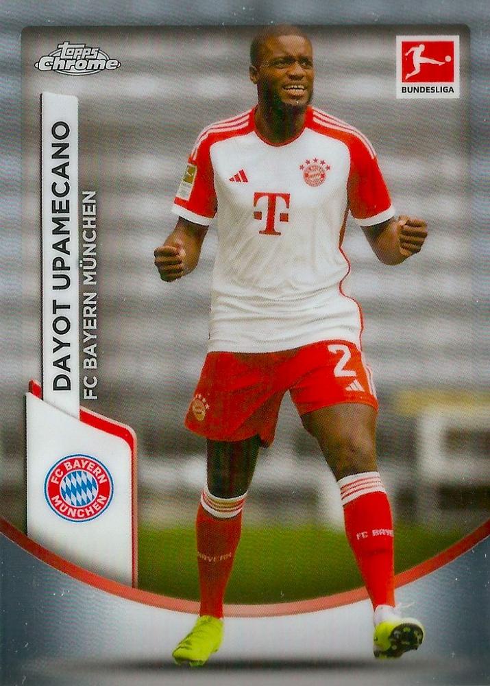 Dayot Upamecano 2023 Topps Chrome Bundesliga