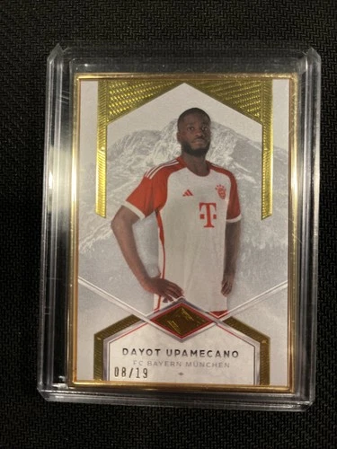 Dayot Upamecano 2023 Topps Transcendent Gold Frame /19