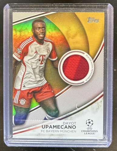 Dayot Upamecano 2023 Topps UEFA Gold Foilboard /50