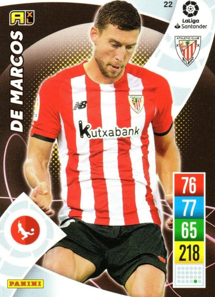 De Marcos 2021 Panini Adrenalyn XL La Liga