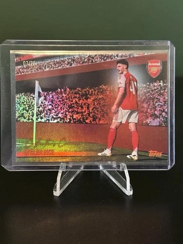 Declan Rice 2025 Topps Arsenal Team Set /25