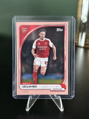 Declan Rice 2025 Topps Arsenal Team Set /75