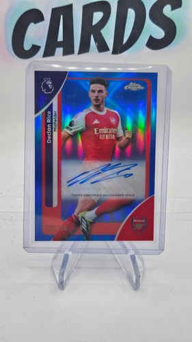 Declan Rice 2026 Topps Chrome Blue /150