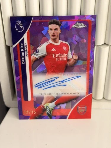 Declan Rice 2026 Topps Chrome Gold /15