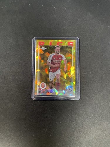 Declan Rice 2024 Topps Chrome Gold /50