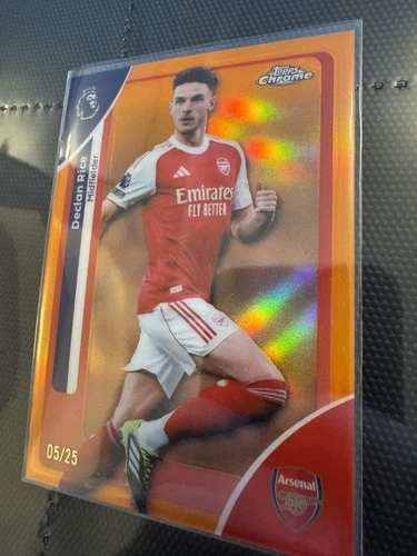 Declan Rice 2026 Topps Chrome Orange /25