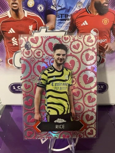 Declan Rice 2026 Topps Chrome Premier League