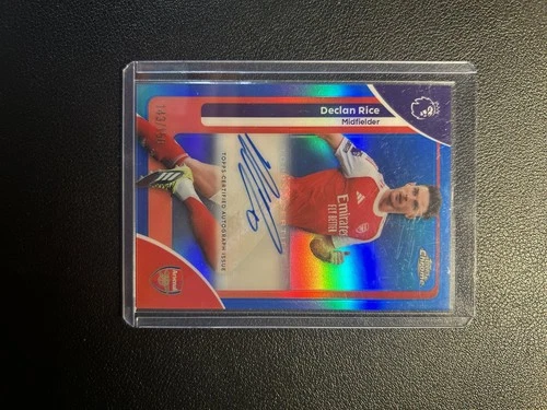 Declan Rice 2025 Topps Chrome Premier League /150