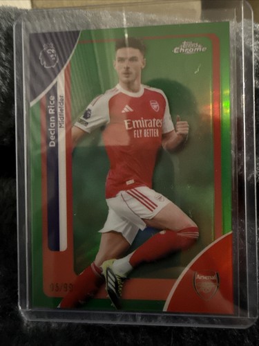 Declan Rice 2026 Topps Chrome Premier League /99