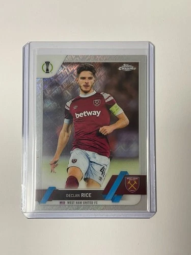 Declan Rice 2022 Topps Chrome Refractor /52