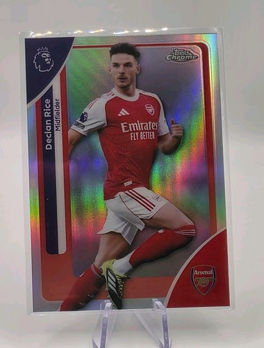 Declan Rice 2025 Topps Chrome Refractor