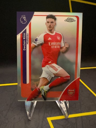 Declan Rice 2025 Topps Chrome Refractor