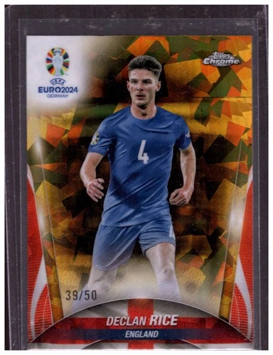 Declan Rice 2024 Topps Chrome Sapphire /50