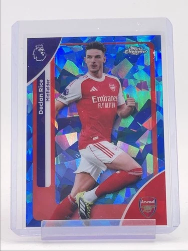 Declan Rice 2026 Topps Chrome Sapphire