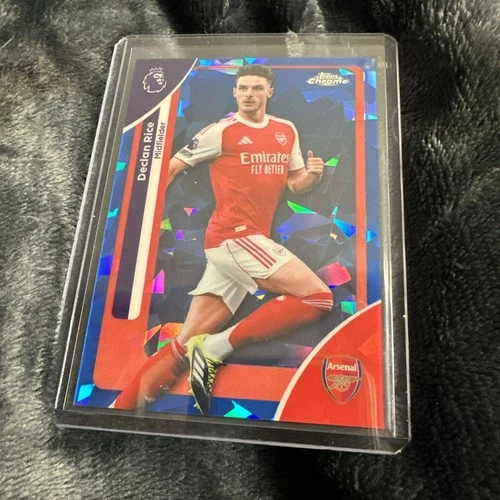 Declan Rice 2026 Topps Chrome Sapphire
