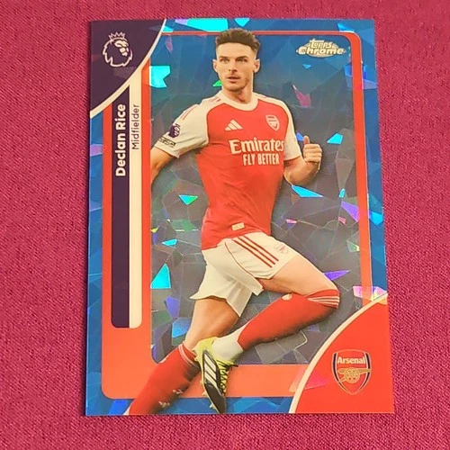 Declan Rice 2026 Topps Chrome Sapphire