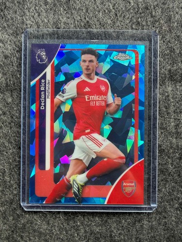 Declan Rice 2026 Topps Chrome Sapphire Edition