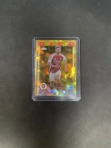 Declan Rice 2024 Topps Chrome Sapphire Gold /50