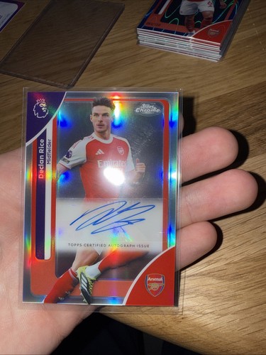 Declan Rice 2026 Topps Chrome Silver Prizm