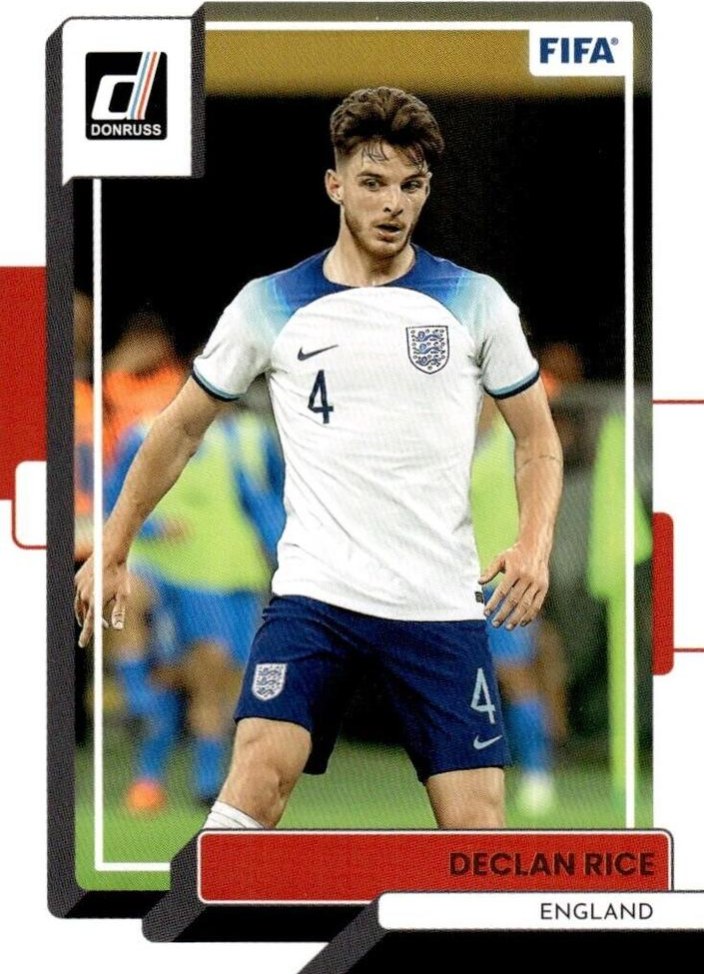 Declan Rice 2022 Panini Donruss Soccer 27