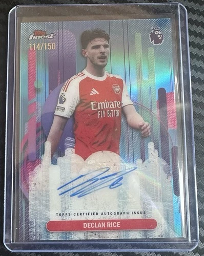 Declan Rice 2025 Topps Finest /150