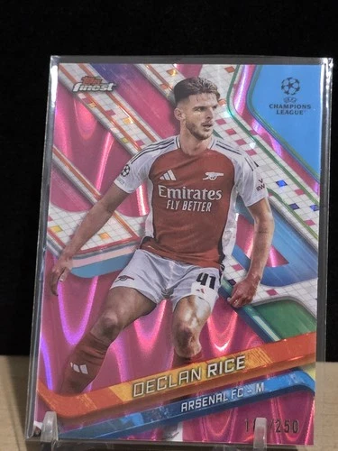 Declan Rice 2024 Topps Finest /299