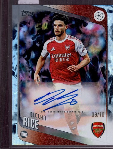 Declan Rice 2025 Topps Flagship /10