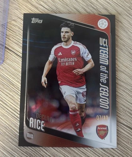 Declan Rice 2025 Topps Flagship /10