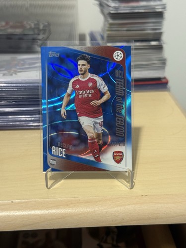 Declan Rice 2025 Topps Flagship Blue /150