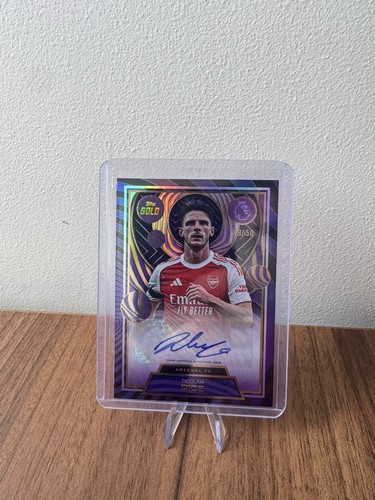 Declan Rice 2025 Topps Gold Premier League Gold /50