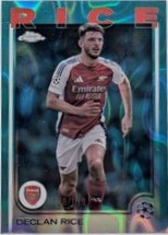 Declan Rice & Kai Havertz 2024 Topps Chrome /199 and /250