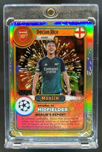 Declan Rice 2023 Topps Merlin Chrome