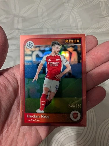 Declan Rice 2024 Topps Merlin Chrome /250
