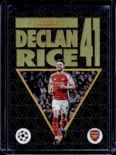 Declan Rice 2024 Topps Merlin Chrome