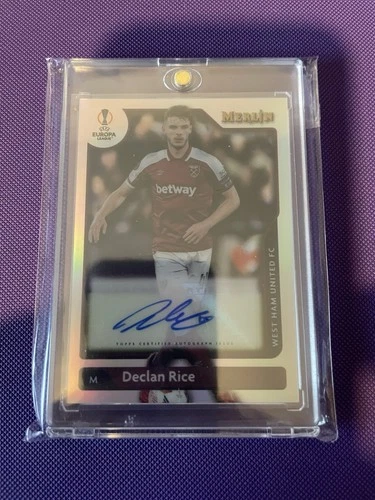 Declan Rice 2021 Topps Merlin Chrome