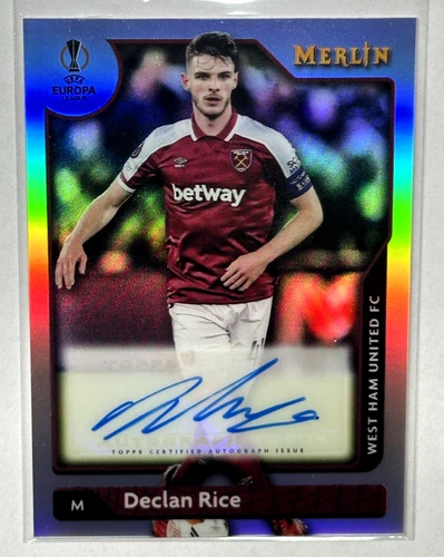 Declan Rice 2021 Topps Merlin Chrome