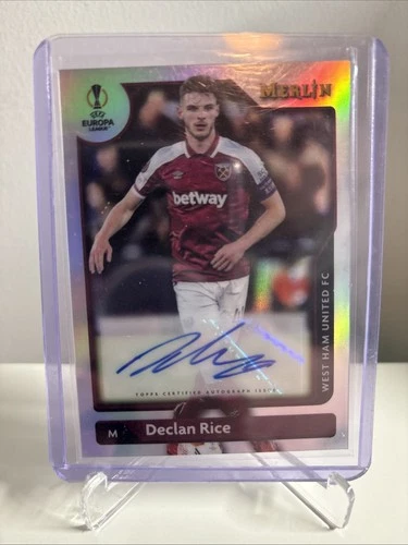 Declan Rice 2022 Topps Merlin Chrome