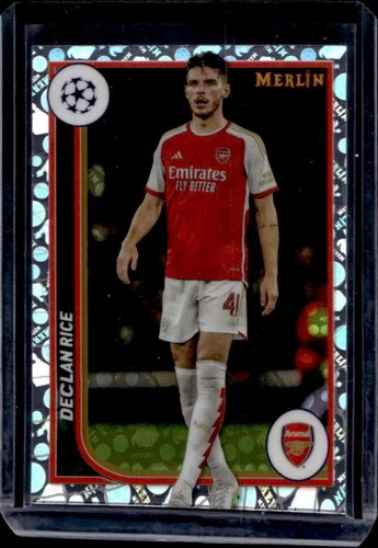 Declan Rice 2023 Topps Merlin Chrome Atomic Refractor /250