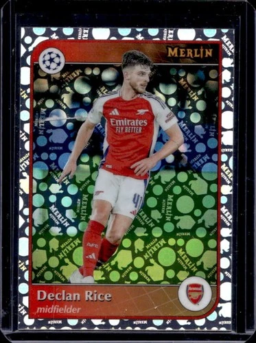 Declan Rice 2024 Topps Merlin Chrome Vintage Refractor #141