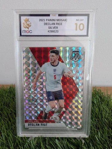 Declan Rice 2021 Panini Mosaic Silver Mosaic Prizm