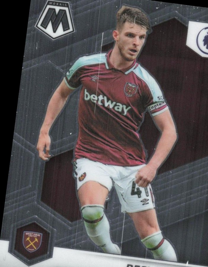 Declan Rice 2021 Panini Mosaic Premier League