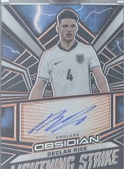 Declan Rice 2024 Panini Obsidian